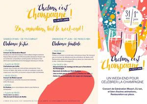 Programme Châlons c\'est Champagne !
