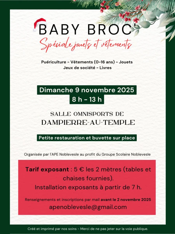 Baby’Broc Dampierre au Temple