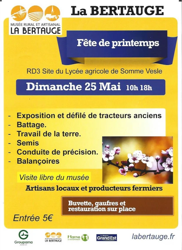Fête de Printemps au Musée Rural La Bertauge