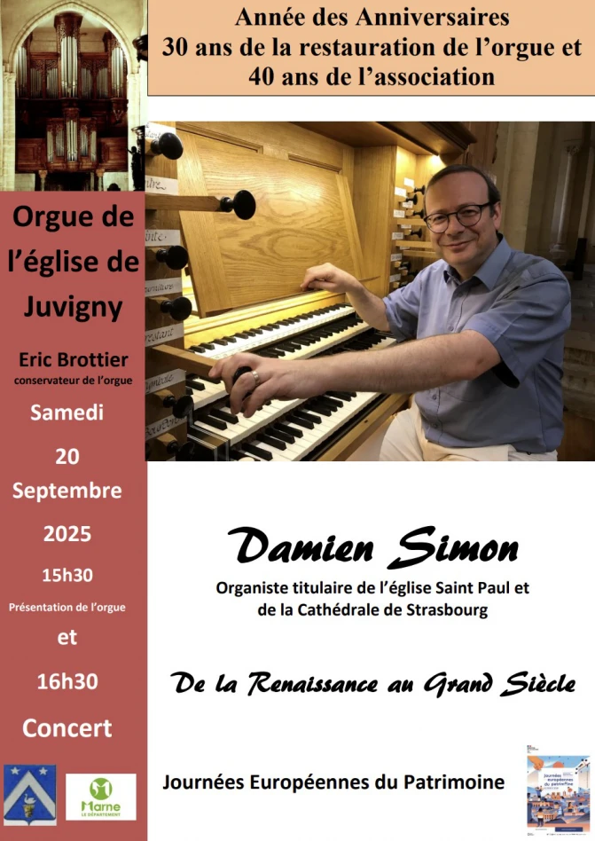 JEP : Orgue de Juvigny