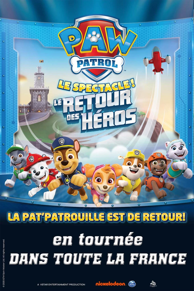 Pat Patrouille, le Spectacle ! 